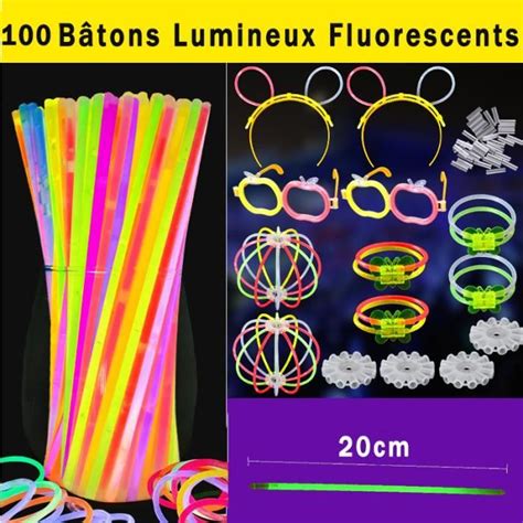 Bracelets Fluorescents Lumineux Glow Annefly B Tons Lumineux