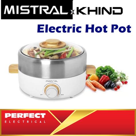 Mistral L Mimica Multi Functional Electric Hot Pot With Grill Mhp Lazada