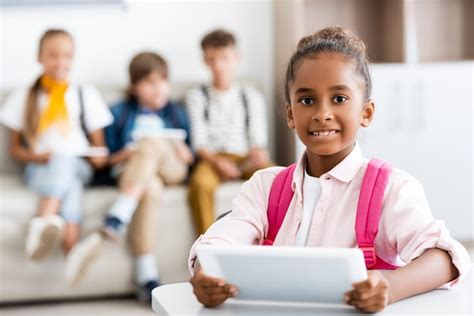 Premium Photo Selective Focus Of African American Girl Holding