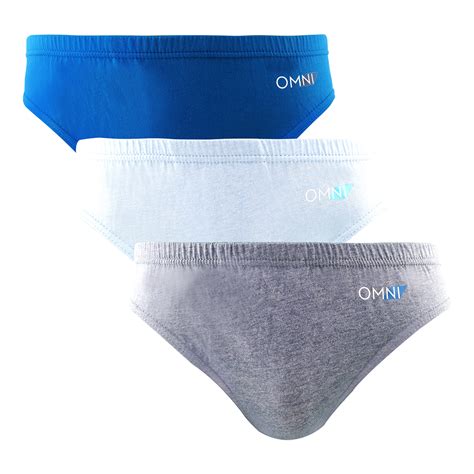 Omni By Soen Mens 3in1 Flight Path Cotton Bikini Brief Lazada Ph