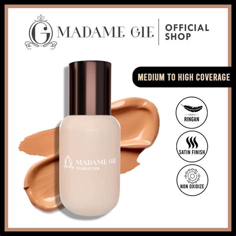 Jual Madame Gie Airy Cover Stay Liquid Foundation Foundi Madame Gie