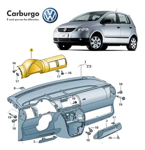 Moldura Painel Instrumentos Fox Spacefox Original Venda Em