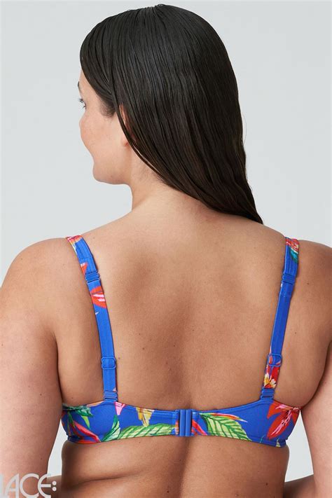 LACE PrimaDonna Swim Latakia Bikini BH med dyb udskæring D G skål TROPICAL RAINFOREST Lace dk