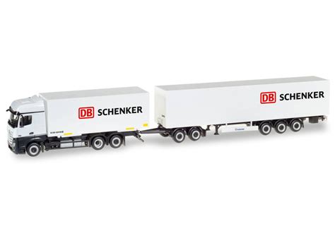 Herpa Mercedes Benz Actros Bigspace Eurocombi Db Schenker