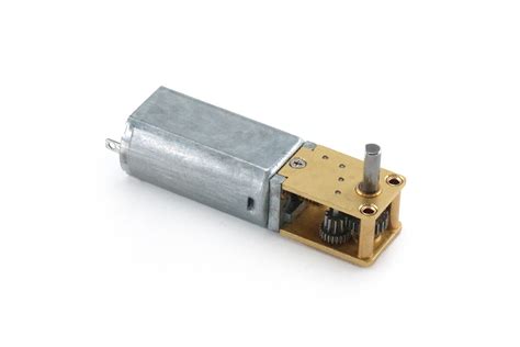 Brush 050 Micro DC Worm Gear Motor Precisionminidrives