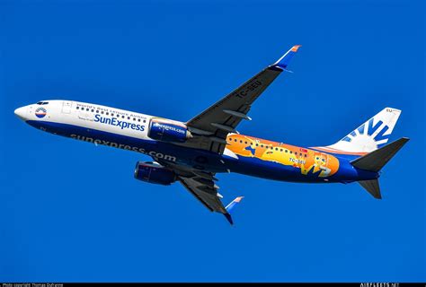 Sun Express Boeing Ng Max Tc Seu Photo Airfleets Aviation