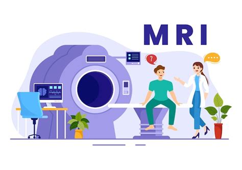 Illustration D irm Ou D imagerie Par Résonance Magnétique Avec Un