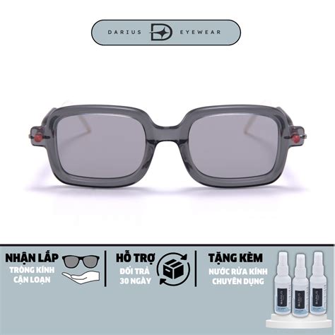 Gọng kính KUBORAUM P2 hot trend 2024 nam nữ mắt vuông chống tia UV cao cấp DARIUS DKBP2 Shopee