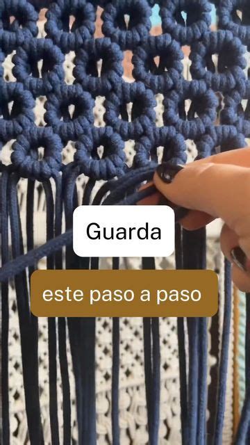 MACRAMÉ Y NUDOS on Instagram GUARDA ESTE PATRÓN Si quieres adquirir