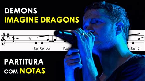 Demons Imagine Dragons Partitura Notas Para Flauta Doce