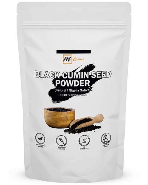 Amazon Mganna Black Cumin Seeds Kalonji Nigella Sativa Powder