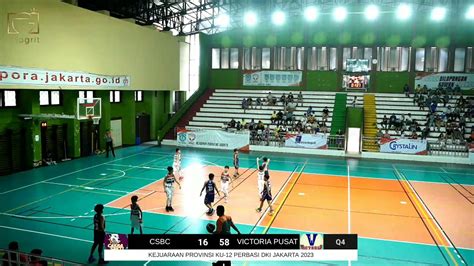 Basketball CSBC Vs Victoria KU 12 Putra YouTube