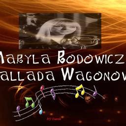 Ballada Wagonowa Song Lyrics And Music By Maryla Rodowicz Arranged By