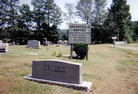 Brooksville Cemetery in Brooksville, Alabama - Find a Grave Cemetery