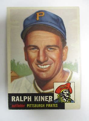 1953 TOPPS Baseball Card 191 Ralph Kiner EBay