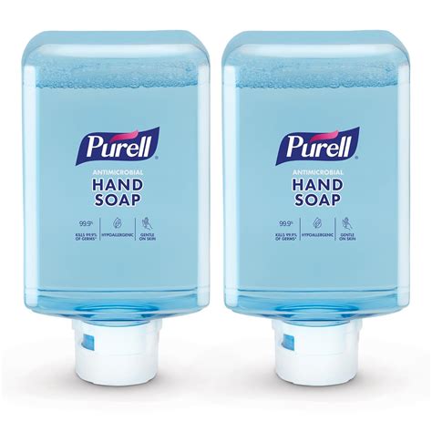 Purell Antimicrobial Foaming Hand Soap Light Fragrance 1200 Ml Refill For Purell