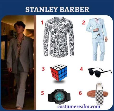 How To Dress Like Stanley Barber Costume Guide, I Am Not Okay With This ...