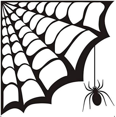 Corner Spider Web Drawing