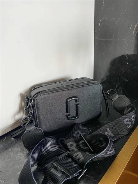 Брендовые мужские сумки marc jacobs total black logo — цена 1950 грн в ...