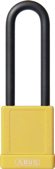 ABUS Cadenas Non Conducteur 74 40HB75 Jaune