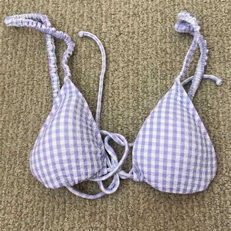 Bikini Lovers Swim Picnic Pattern Triangle Top Poshmark