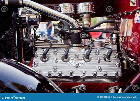 Hot Rod Engine Editorial Image | CartoonDealer.com #58593355