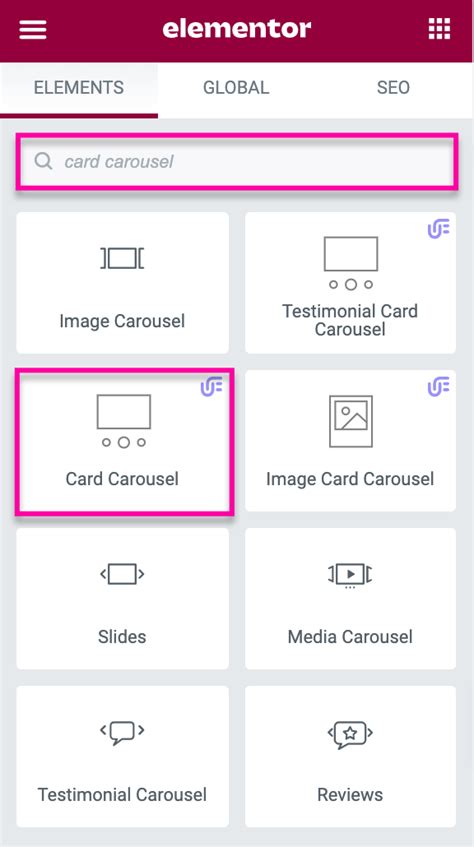 Card Carousel Unlimited Elements For Elementor