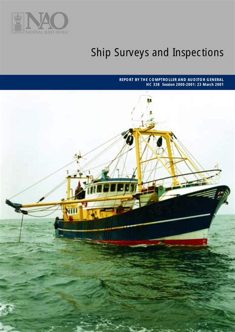 Pdf Ship Surveys And Inspections National Audit Office Pdf