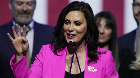 Michigan Gov Gretchen Whitmer Wins Reelection Tudor Dixon Concedes