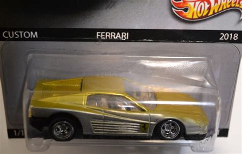 Ferrari Testarossa Gold Silver Custom Made Hot Wheels With Real Rider