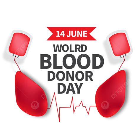 World Blood Donor Vector Hd Images World Blood Donor Day Holiday In