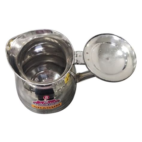 Silver Stainless Steel Water Jug Capacity 1 L At Rs 180 Piece In Mumbai Id 2849884206112