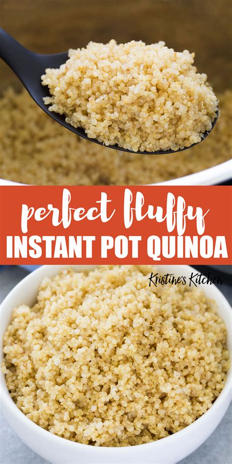 Perfect Instant Pot Quinoa - Foolproof Easy Recipe!