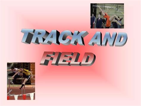 Ppt Track And Field Powerpoint Presentation Free Download Id9621658