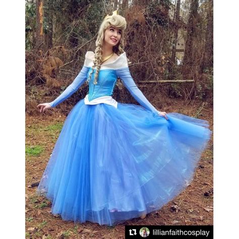 Princess Aurora Blue Dress Sleeping Beauty Aurora Blue Costume