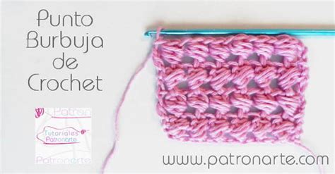 Punto Burbuja De Crochet Patronarte