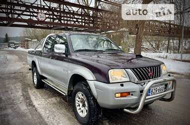 AUTO.RIA – Продам Мітсубісі Л 200 2002 дизель 2.5 пікап бу у Києві ...