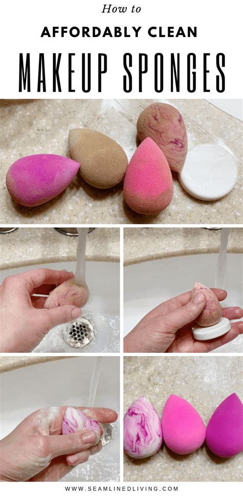 How To Clean Beauty Blenders Quick And Affordable Method Seamlined