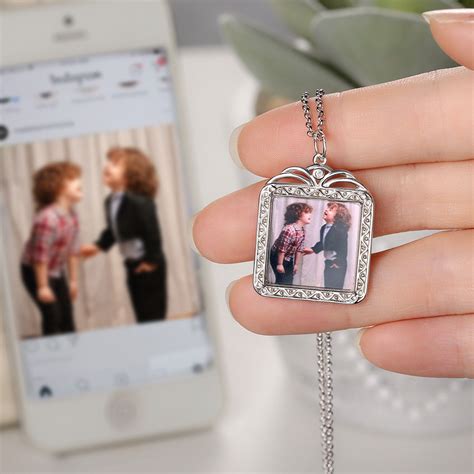 Personalized Photo Necklace