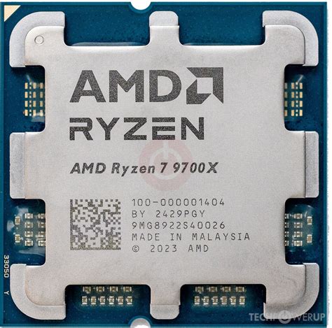 Amd Ryzen 7 9700x Specs Techpowerup Cpu Database