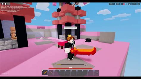 How To Spawn A Rageblade In Roblox Bedwars Youtube