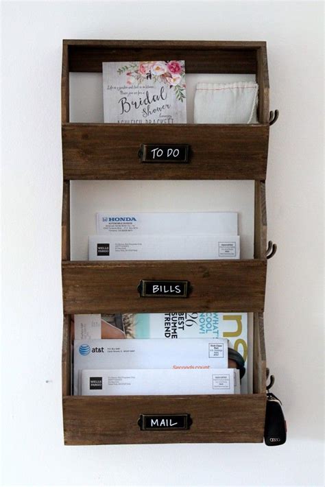 How To Organize Your Mail And Bills Organization Hacks Organizing