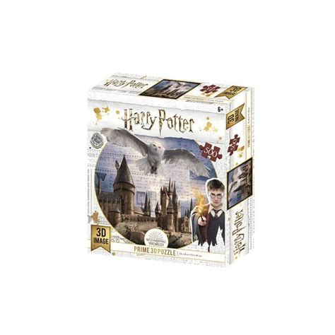 Puzzle 3D Hogwarts Y Hedwig Harry Potter 500 PIEZAS