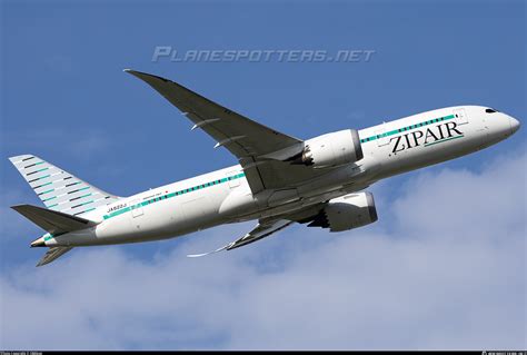 JA822J ZIPAIR Tokyo Boeing 787 8 Dreamliner Photo By OMGcat ID