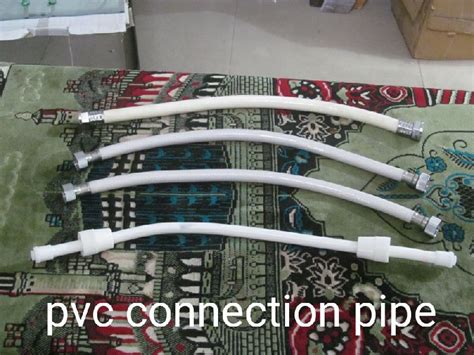 Round Pvc Connection Pipes For Plumbing Length Mm