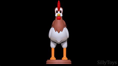 Chicken Boo - Animaniacs 3D Print Model by SillyToys