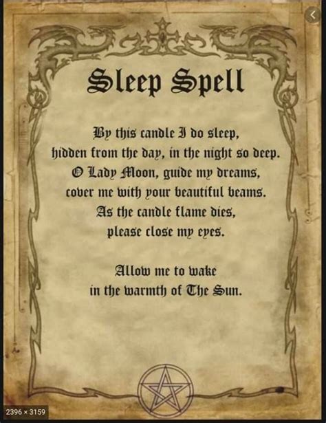 Sleep Spell for sound Sleep ! | Wiccan quotes, Spells witchcraft ...