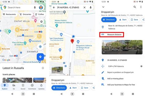 Cómo medir distancias en Google Maps desde el móvil