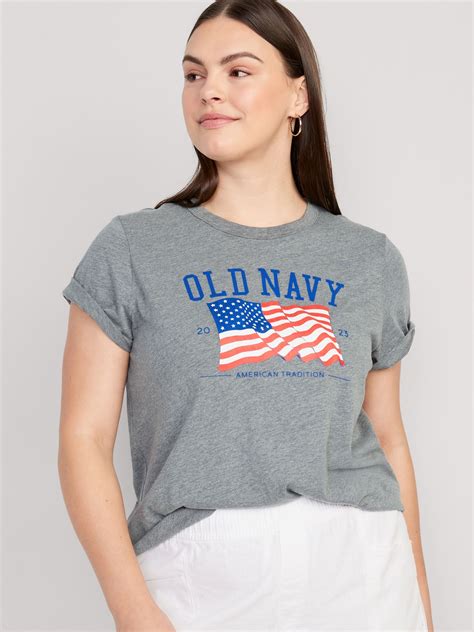 Matching Old Navy Flag T Shirt For Women Old Navy