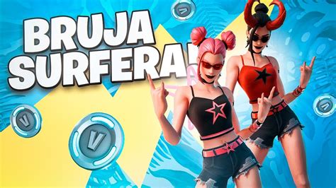 Nueva Skin Especial Bruja Surfera En La Tienda De Fortnite Youtube